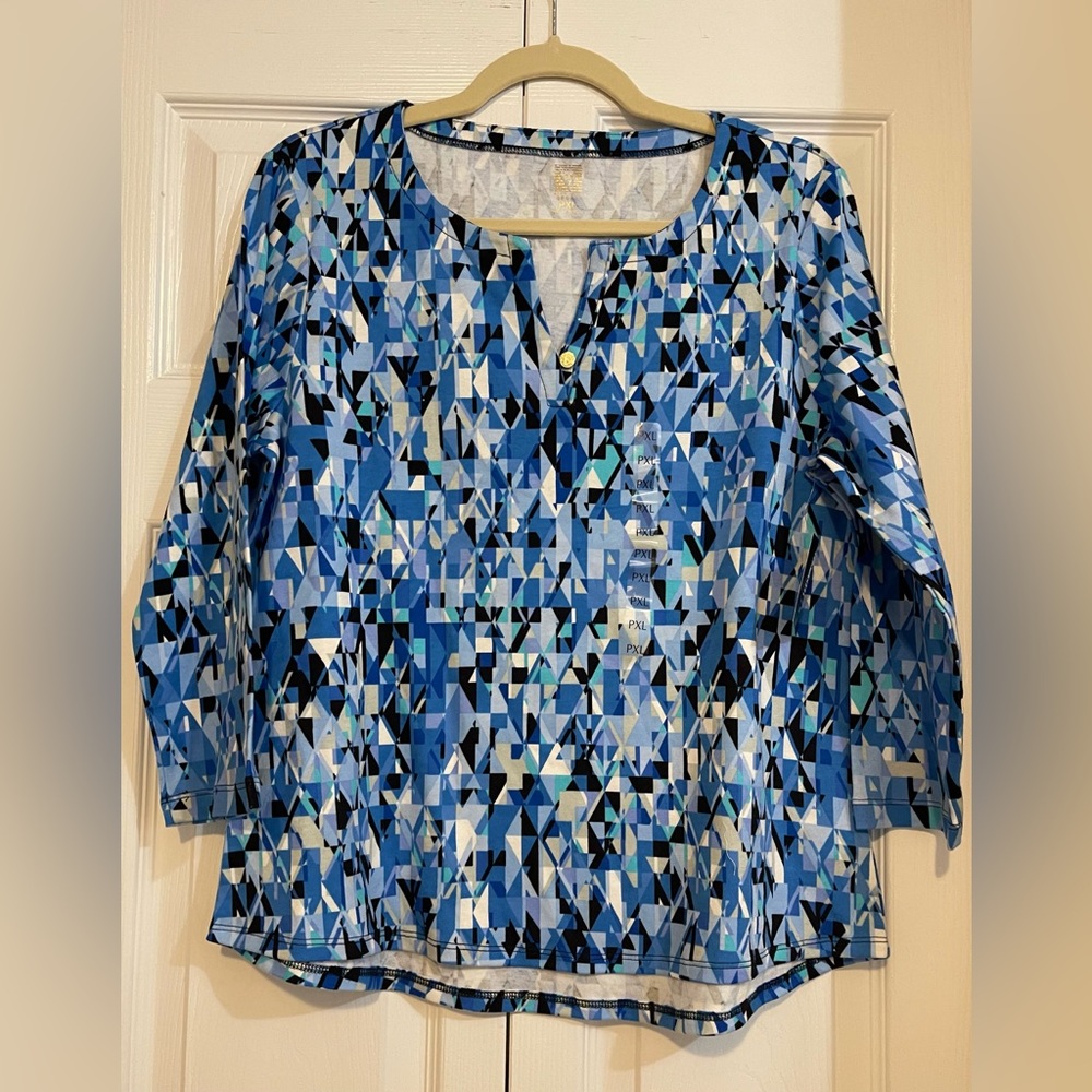 Anne Klein 3/4 Sleeve Top #159